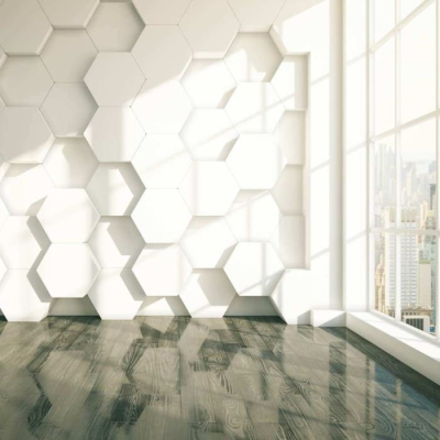 Лист ПВХ вспененный ТОМО design белый 2x1000x1000мм
