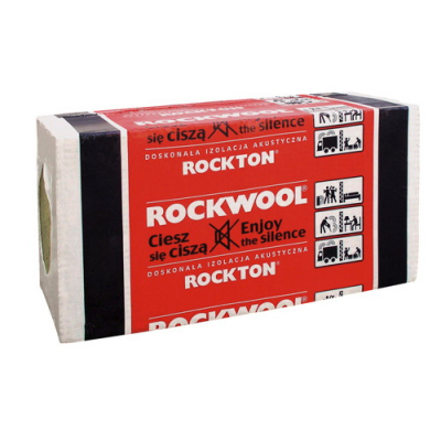 Утеплитель ROCKWOOL ROCKTON 1000х600х100 мм 50 кг/м3