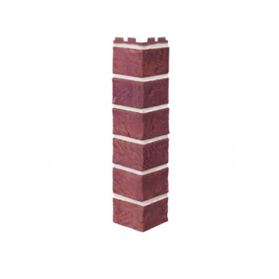 Планка VOX "Внешний угол" Solid Brick EXETER 0,42м Красная