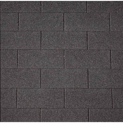 Битумная черепица Iko Superglass 3Tab Black
