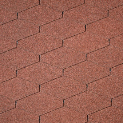 Битумная черепица IKO Diamant Plus Tile Red