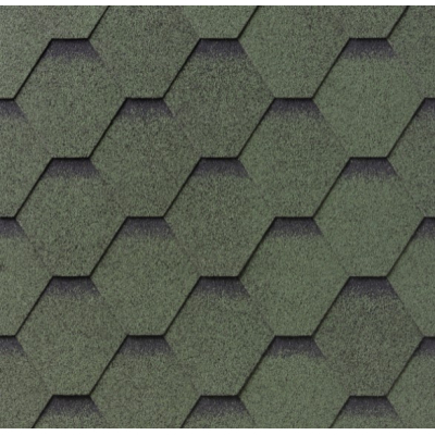 Битумная черепица Iko Armourshield Plus Amazongreen ultra