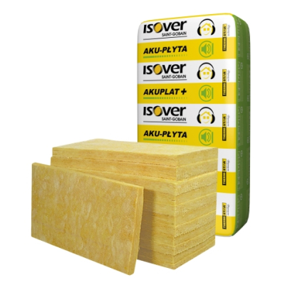 Утеплитель Isover Akuplat+ 1200x600x50мм 14,4м.кв