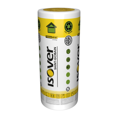 Утеплитель Isover Eко 1200x8000x100мм 9,6м.кв