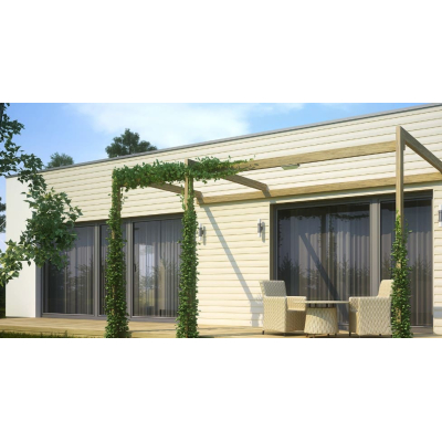 Панель сайдинга FaSiding Vifront SV-05 бежевый 0,96 кв.м