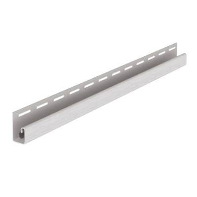 Планка J-Trim FaSiding Vifront SV-15 светло-серый 3,05м.