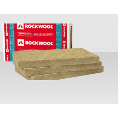 Утеплитель Rockwool Rockton Super 1000х610х50мм 43кг/м3 (127430)