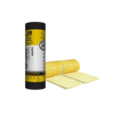 Утеплитель Isover Akusto 7500x600x50+50мм 18м.кв