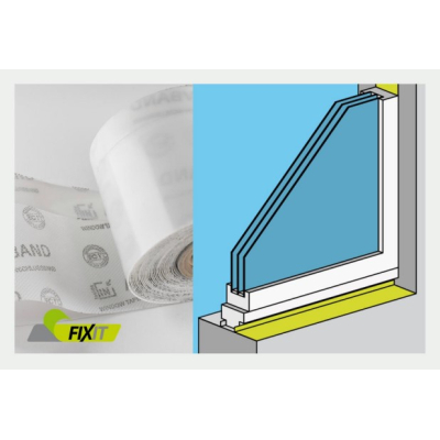 Лента пароизоляционная для окон Fixit ВВ-2 100ммx25м